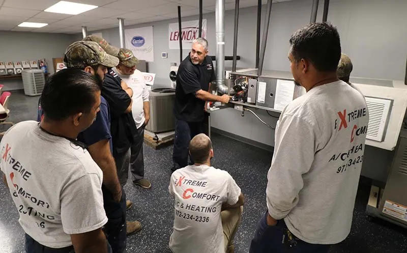 Slide of Extreme Comfort Air Conditioning and Heating