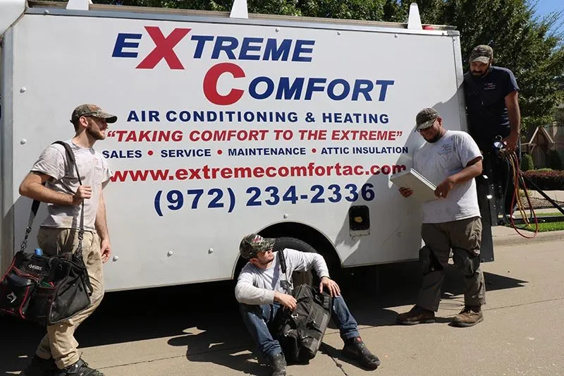 Slide of Extreme Comfort Air Conditioning and Heating