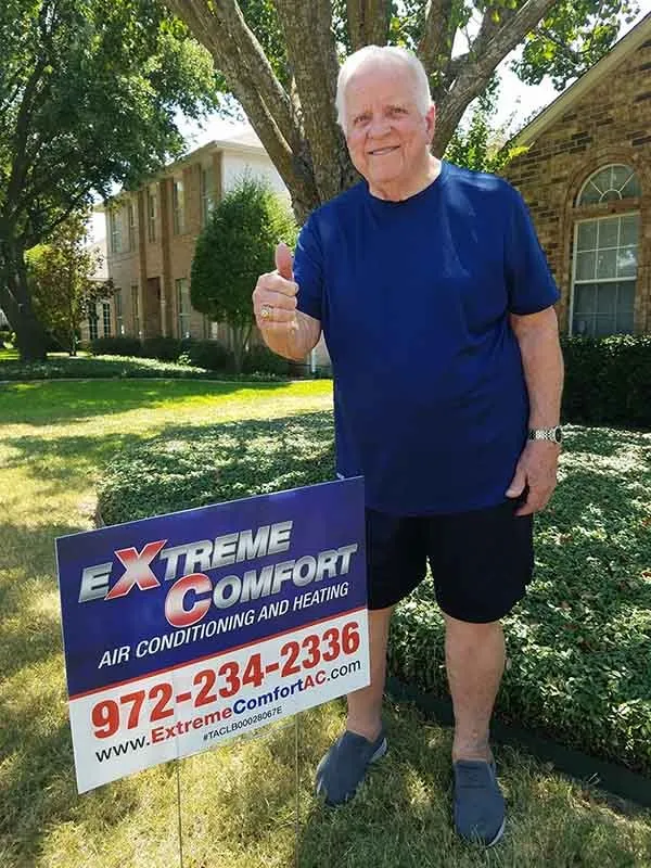 Slide of Extreme Comfort Air Conditioning and Heating