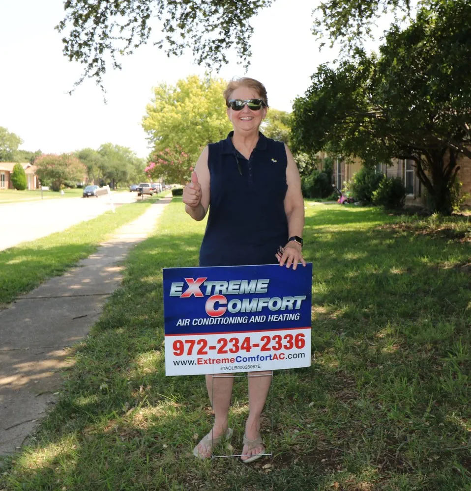 Slide of Extreme Comfort Air Conditioning and Heating