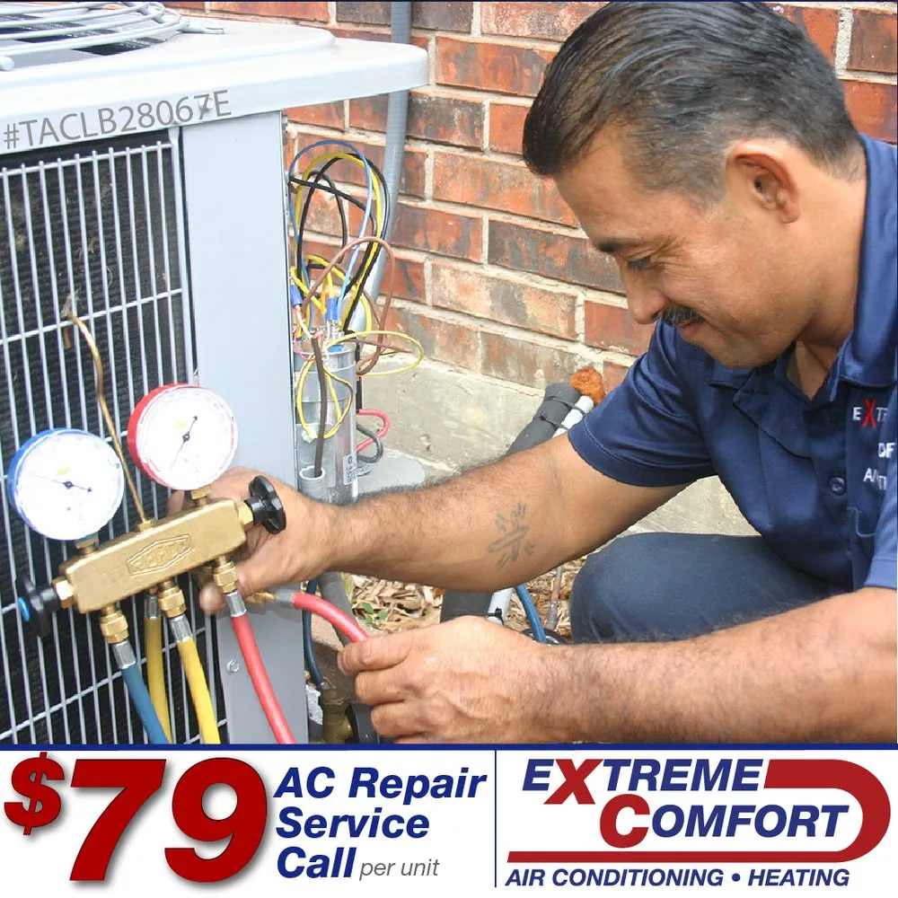 Slide of Extreme Comfort Air Conditioning and Heating