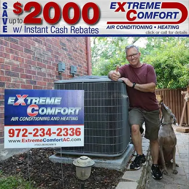 Slide of Extreme Comfort Air Conditioning and Heating