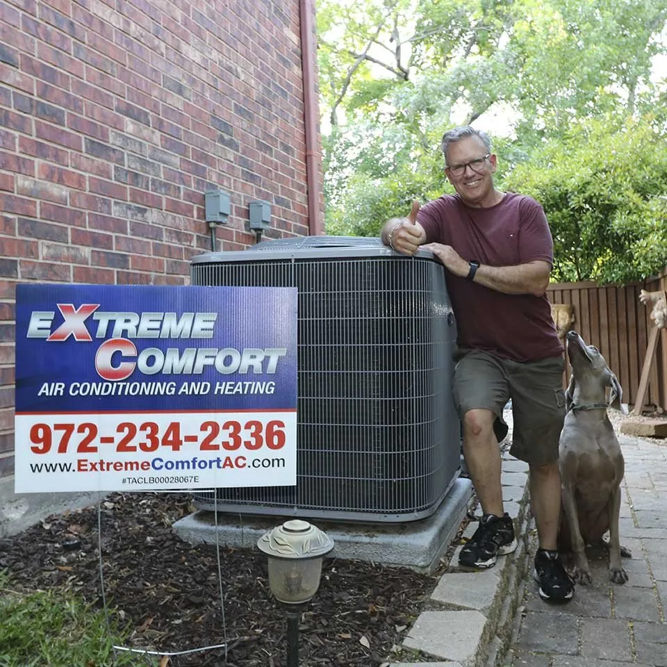 Slide of Extreme Comfort Air Conditioning and Heating