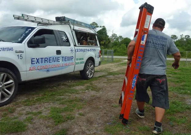 Slide of Extreme Temp A/C & Heating