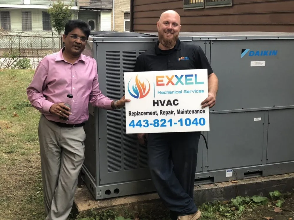 Slide of Exxel Mechanical Services