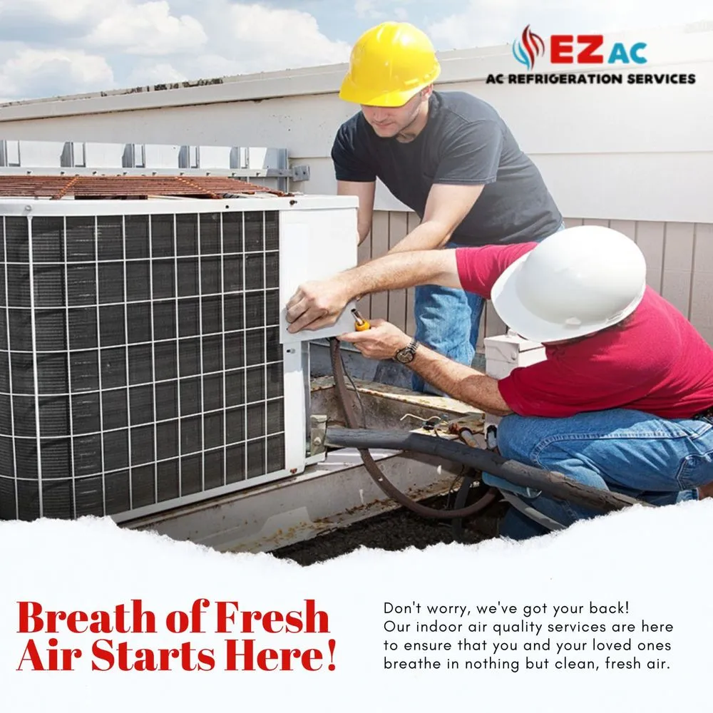 Slide of EZ AC & Refrigeration Services