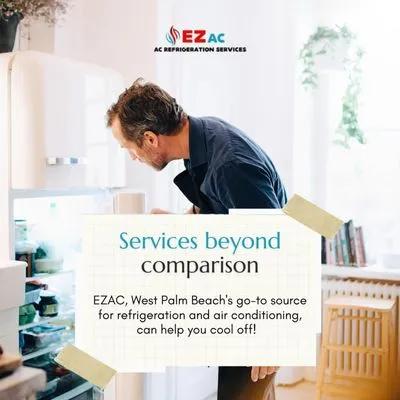 EZ AC & Refrigeration Services Logo