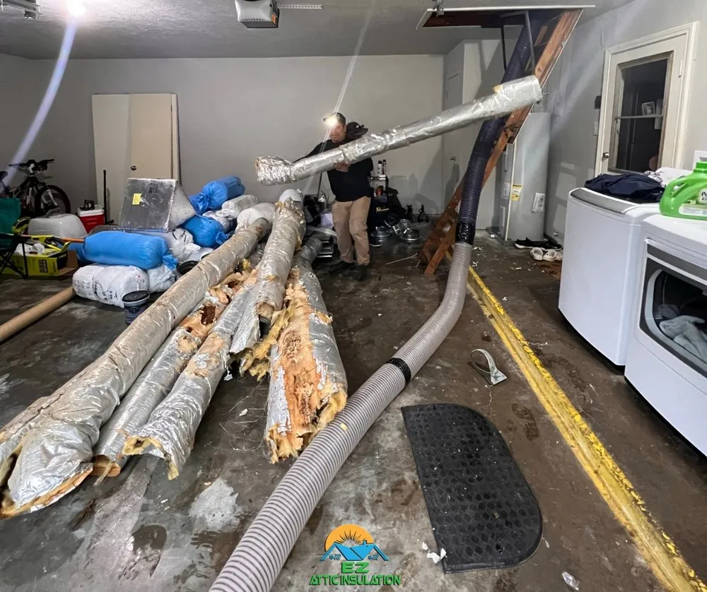 Slide of EZ Attic Insulation