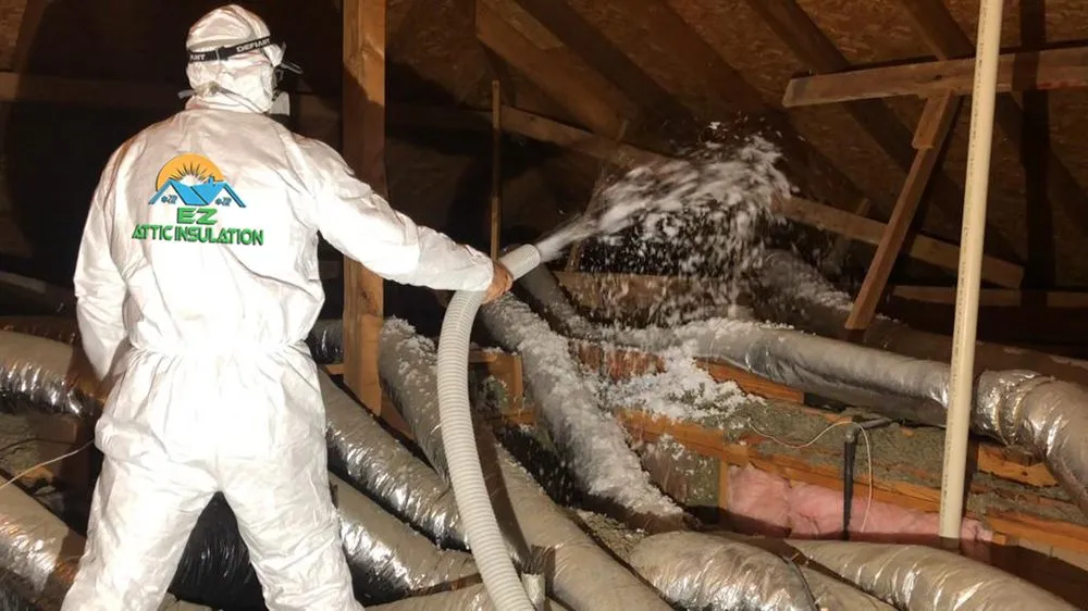 Slide of EZ Attic Insulation