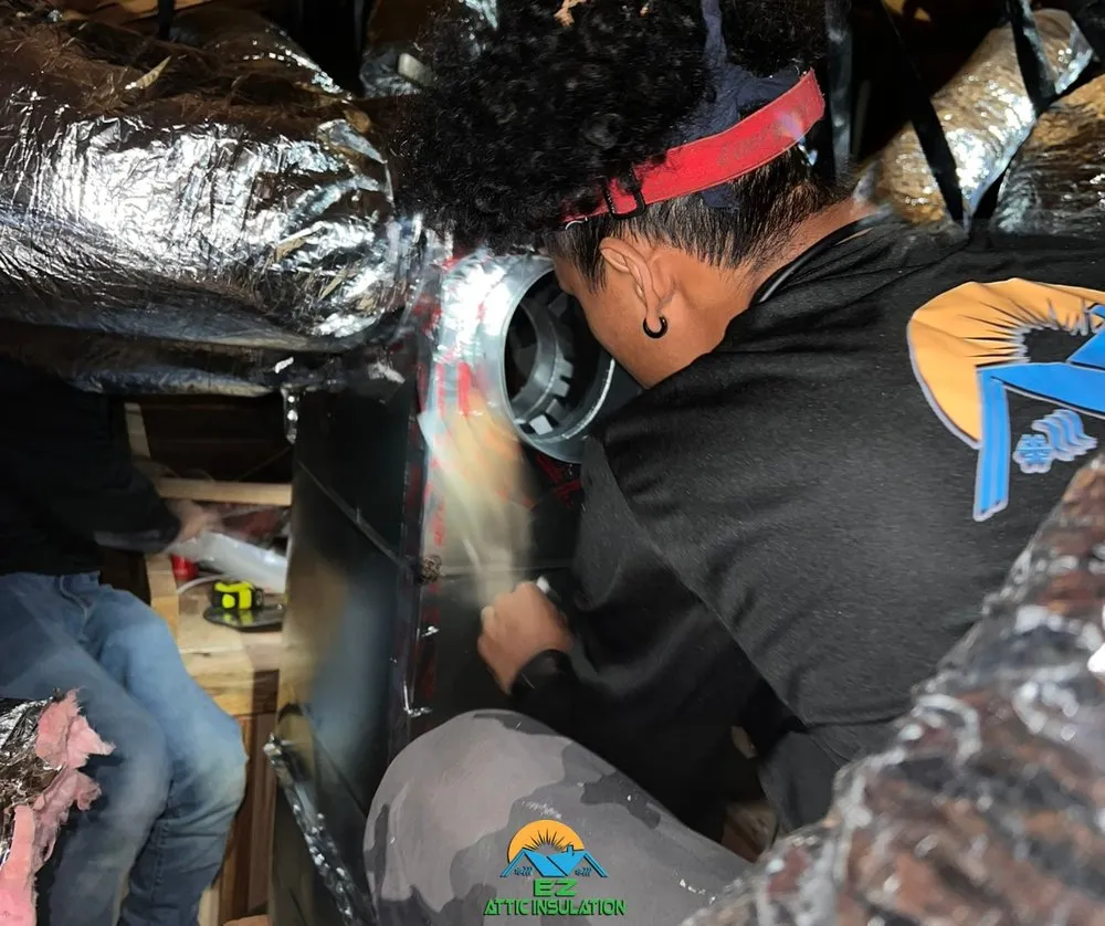 Slide of EZ Attic Insulation