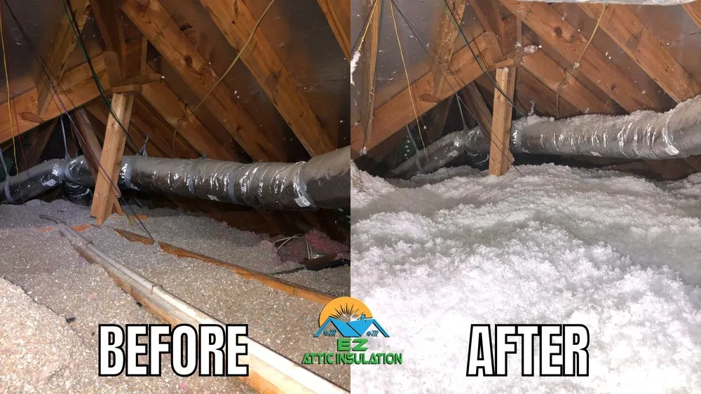 Slide of EZ Attic Insulation