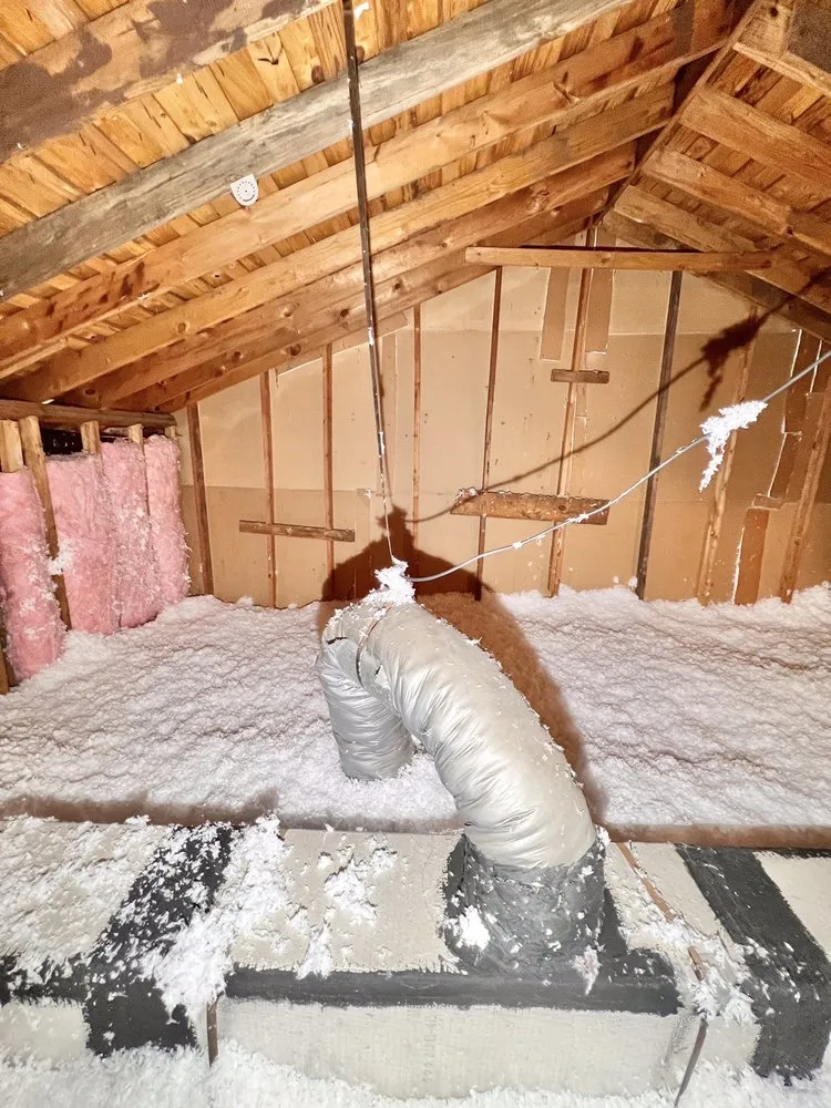 Slide of EZ Attic Insulation