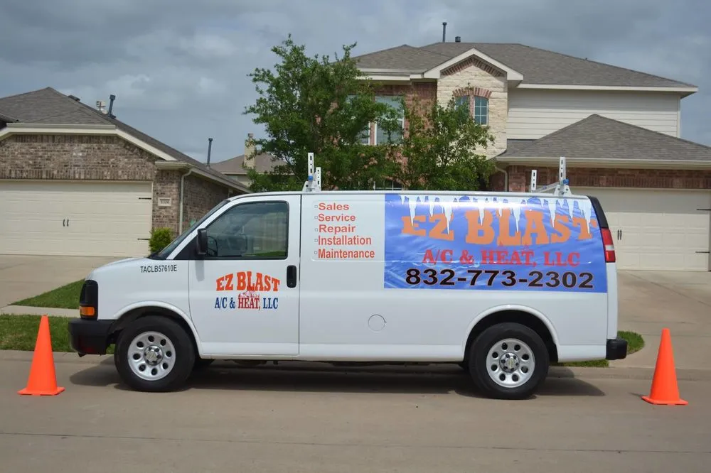 Slide of EZ Blast AC & Heat