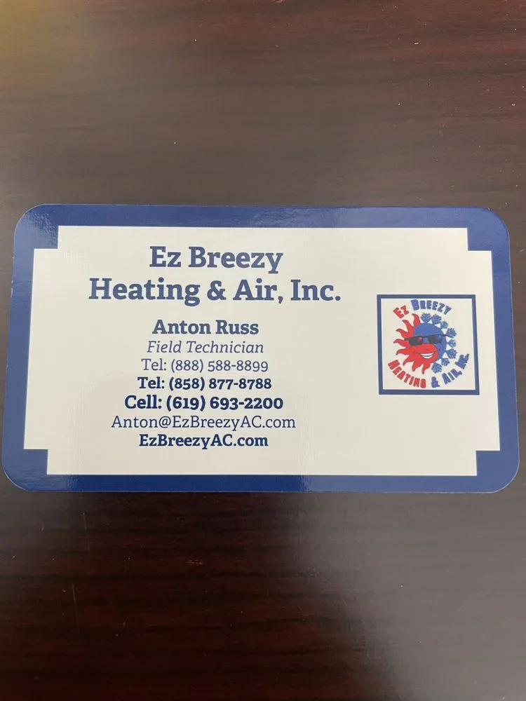 Slide of EZ Breezy Heating & Air