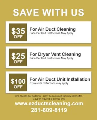 EZ Ducts Cleaning Logo