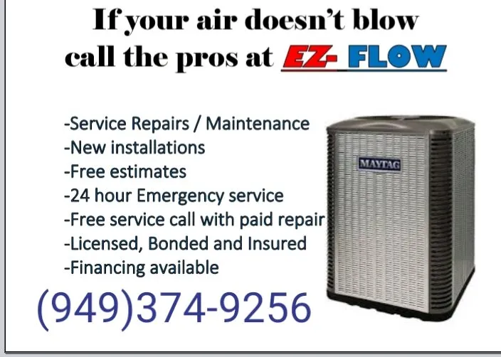 Slide of EZ-Flow Heating and Air