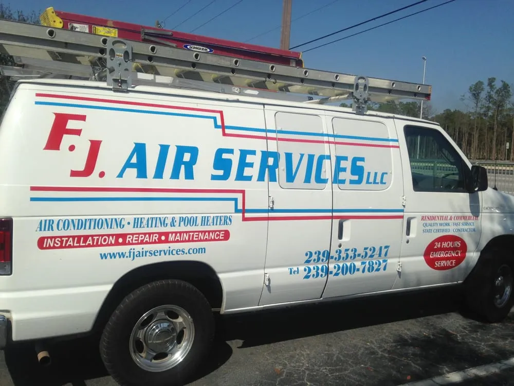 Slide of F. J. Air Services