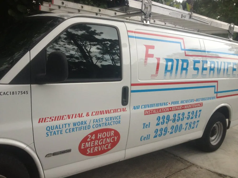 Slide of F. J. Air Services