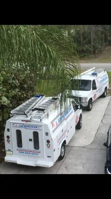 F. J. Air Services Logo