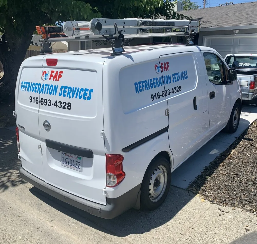 Slide of FAF Refrigeration Services