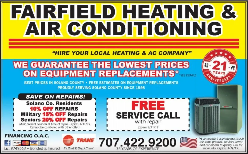 Slide of Fairfield Heating And Air Conditioning
