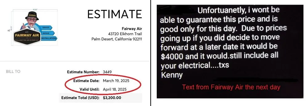 Slide of Fairway Air