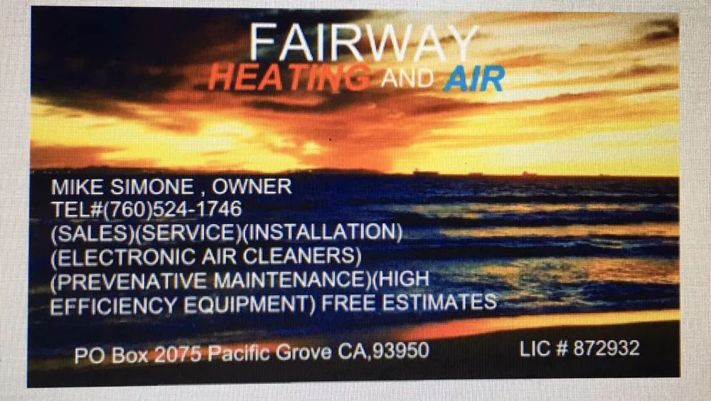 Slide of Fairway Heating and Air