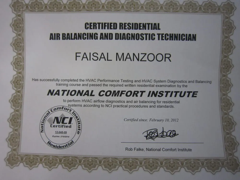 Slide of Faisal Air Condition and Heating