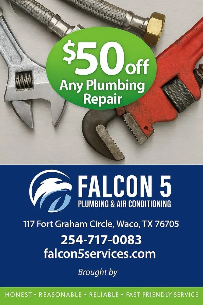 Slide of Falcon 5 Plumbing & HVAC