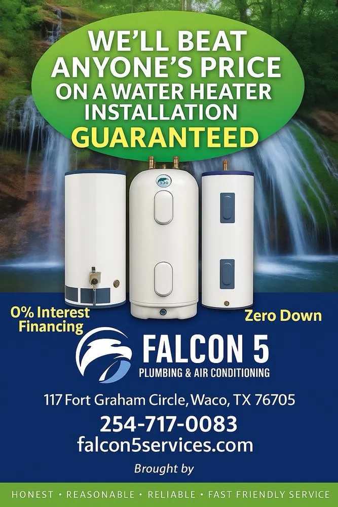 Slide of Falcon 5 Plumbing & HVAC
