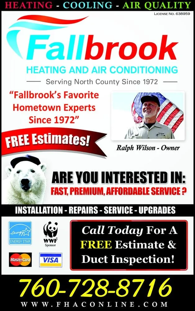 Slide of Fallbrook Heating & Air Conditioning Inc