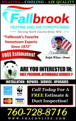 Fallbrook Heating & Air Conditioning Inc