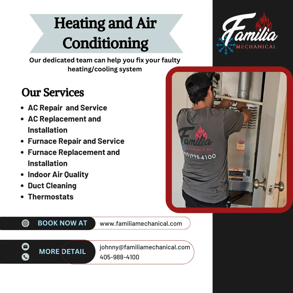Slide of Familia Mechanical Heating and Air Conditioning