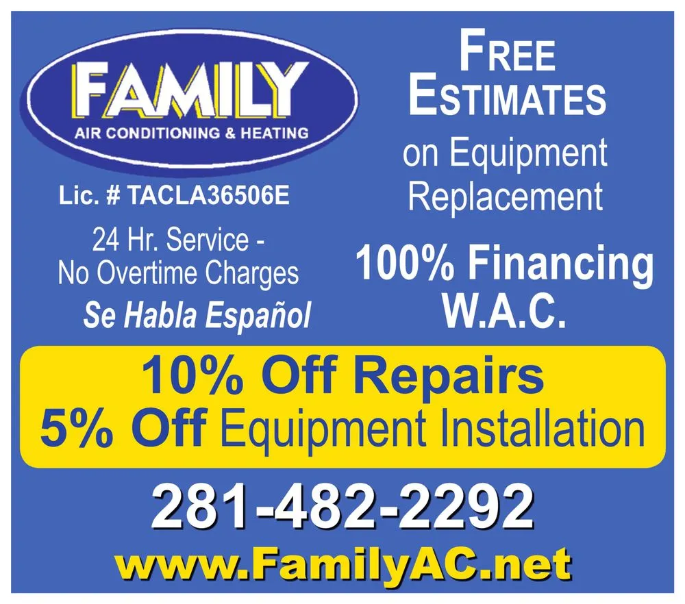 Slide of Family Air Conditioning & Heat