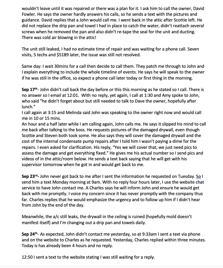 Slide of Family Heating & Air