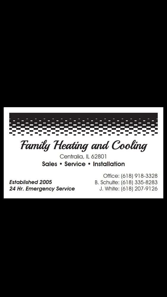 Slide of Family Heating & Cooling