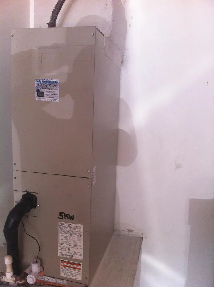 Slide of Family Heating and Air