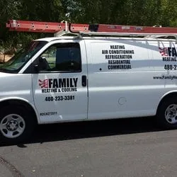 Slide of Family Heating and Cooling