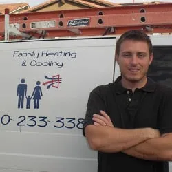 Slide of Family Heating and Cooling