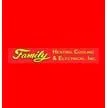 Slide of Family Heating, Cooling & Electrical