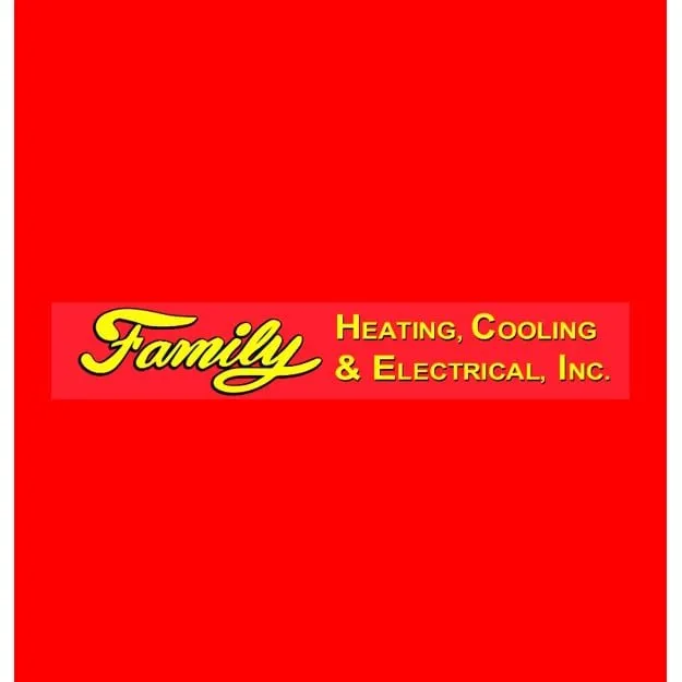 Slide of Family Heating, Cooling & Electrical