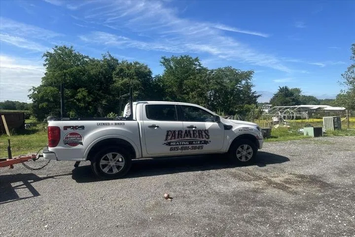 Slide of Farmer's Heating and Air