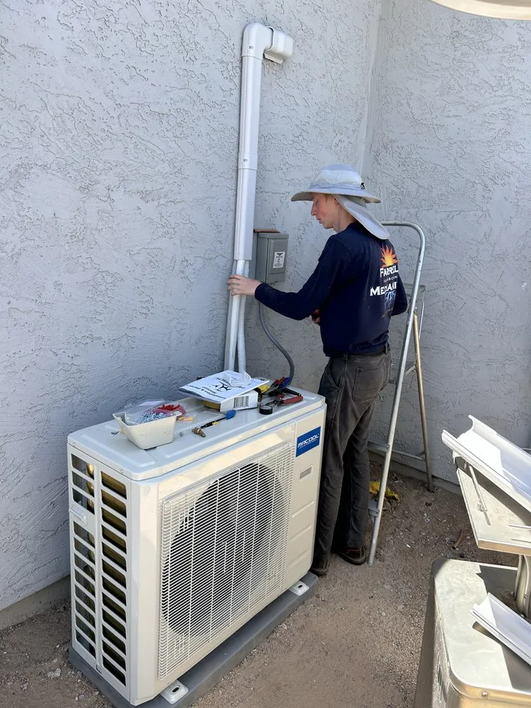 Slide of Farrell Mechanical