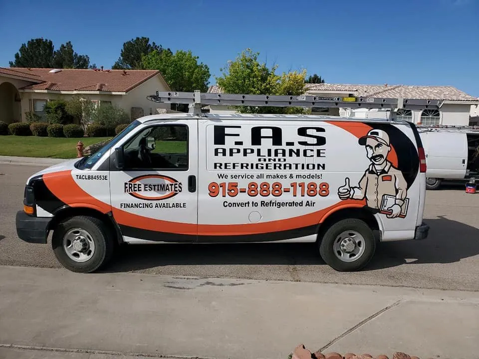 Slide of F.A.S Appliance & Refrigeration