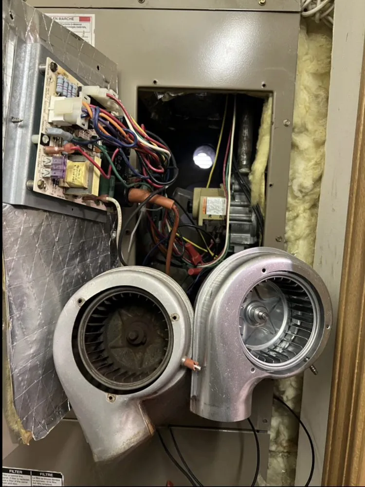 Slide of Fast Air Heating and Cooling