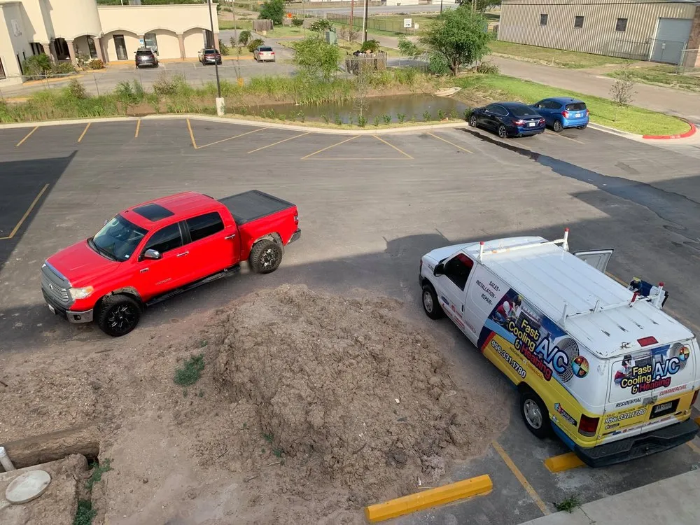 Slide of Fast Cooling A/C Services