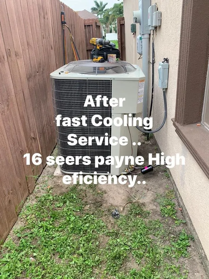 Slide of Fast Cooling A/C Services