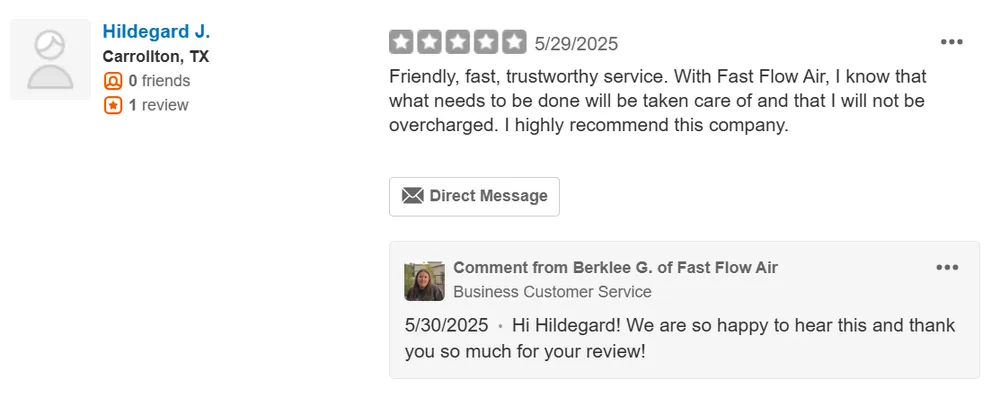 Slide of Fast Flow Air