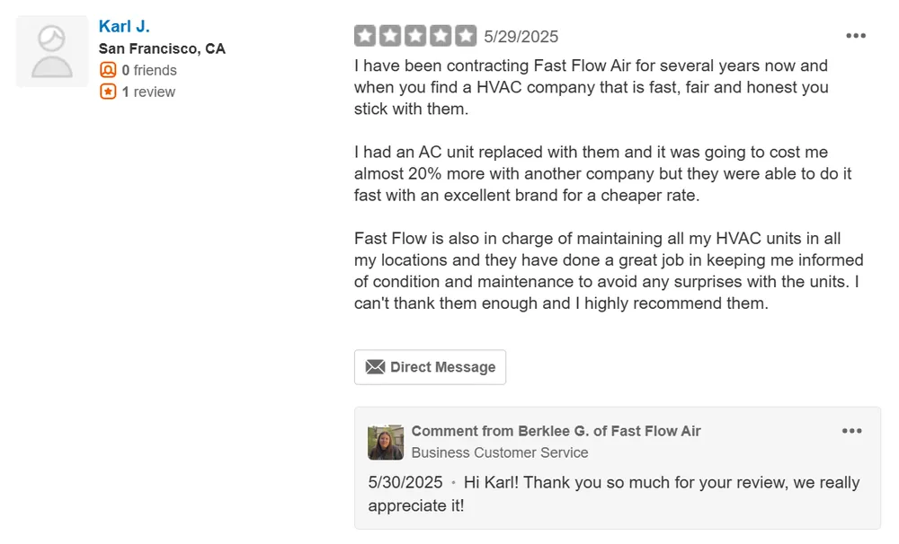 Slide of Fast Flow Air