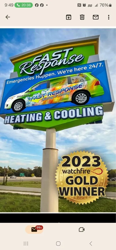 Slide of Fast Response Heating & Cooling
